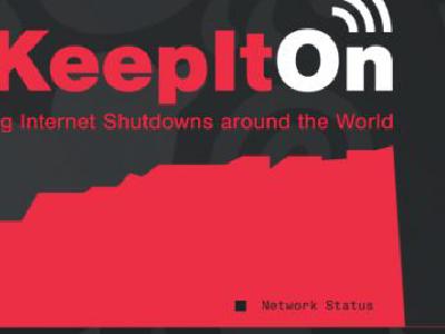 Launch of global #KeepItOn campaign with nearly 70 organizations committing to fight internet shutdowns