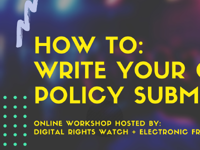 How to write your own policy submission